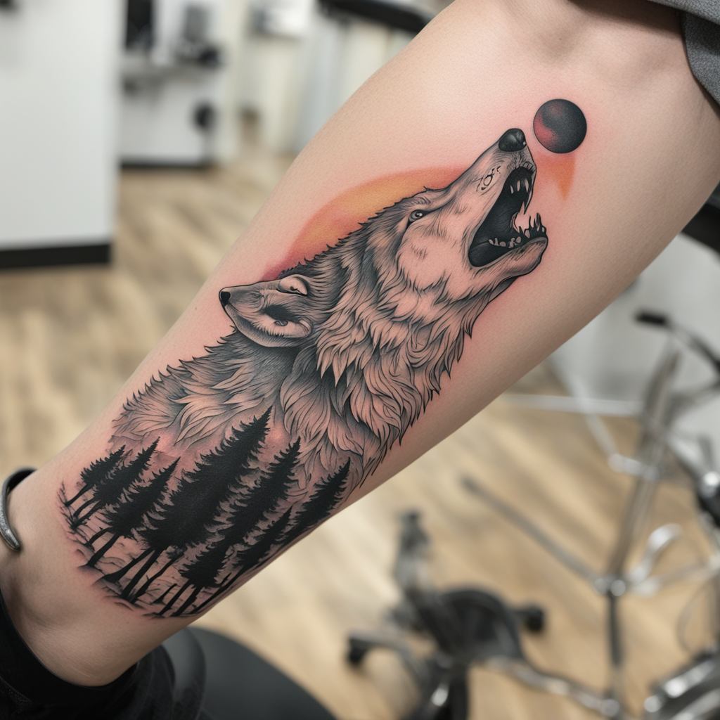 Wolf Tattoo Designs design 1, tattoo inspiration