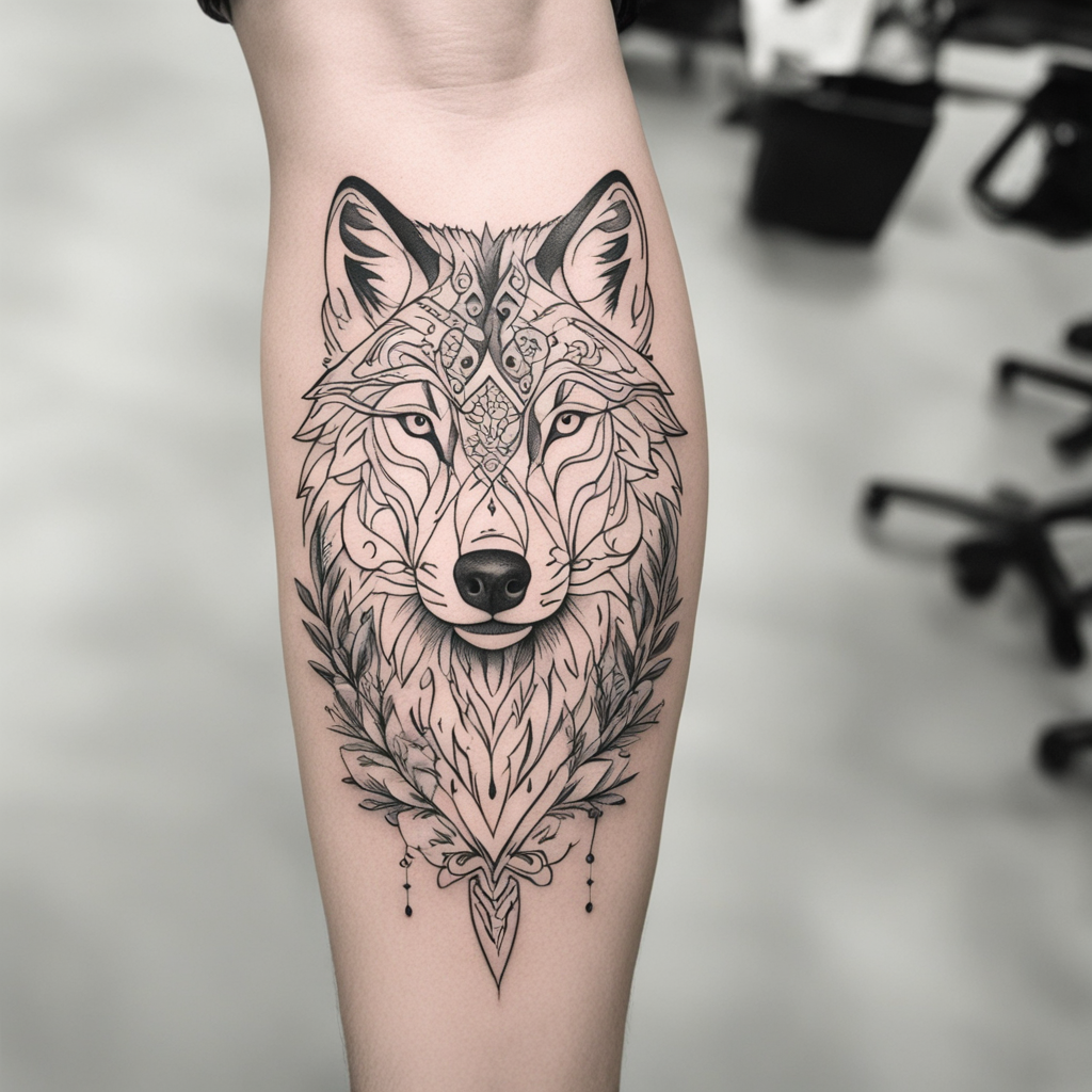 Wolf Tattoo Designs design 2, tattoo inspiration