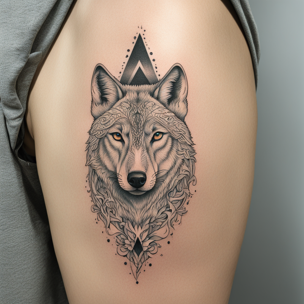 Wolf Tattoo Designs design 14, tattoo inspiration