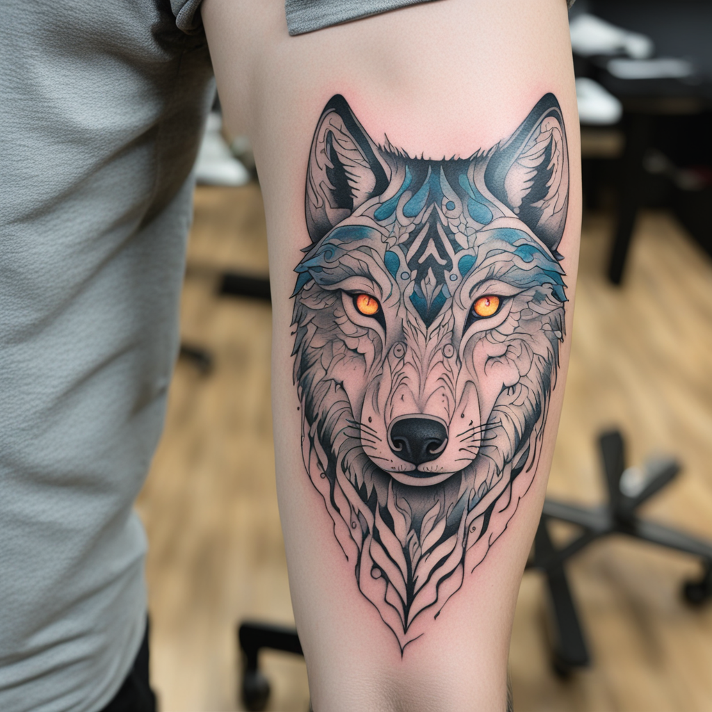 Wolf Tattoo Designs design 16, tattoo inspiration