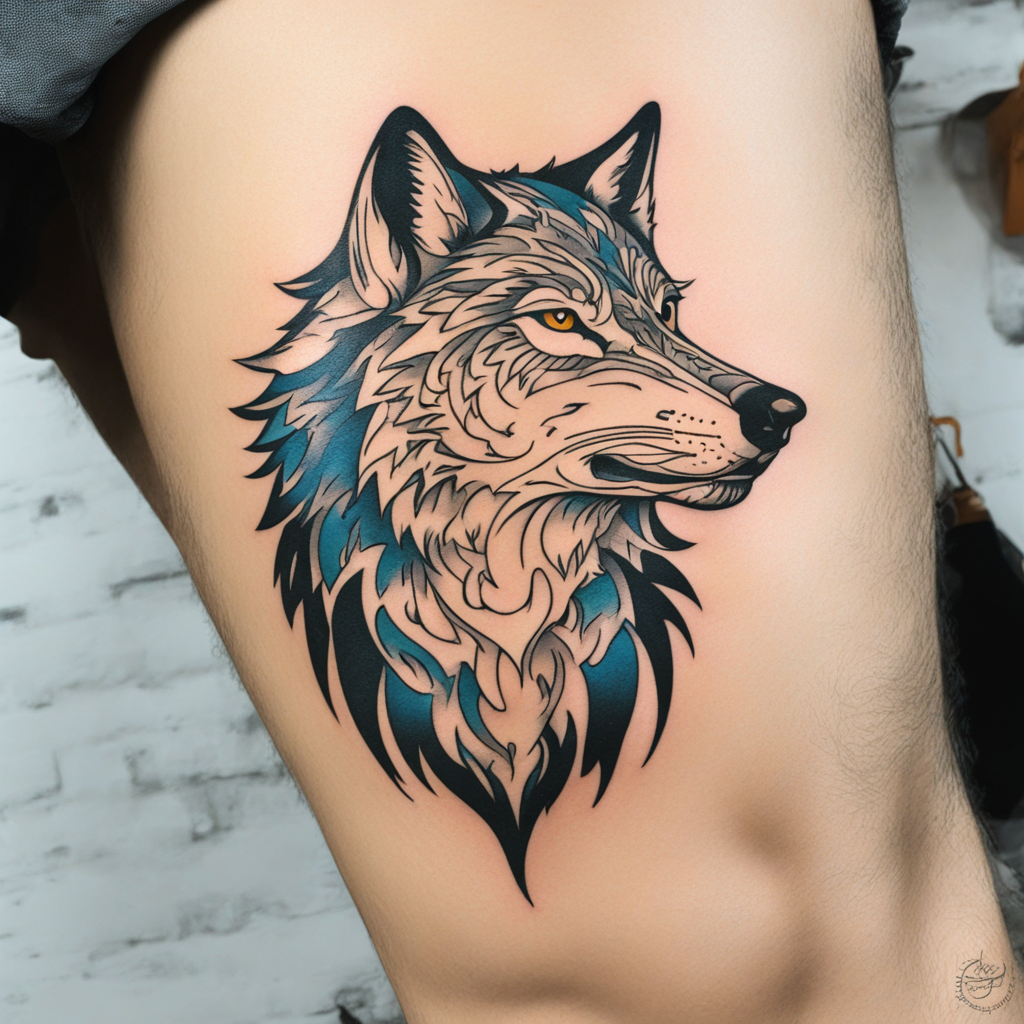 Wolf Tattoo Designs design 17, tattoo inspiration