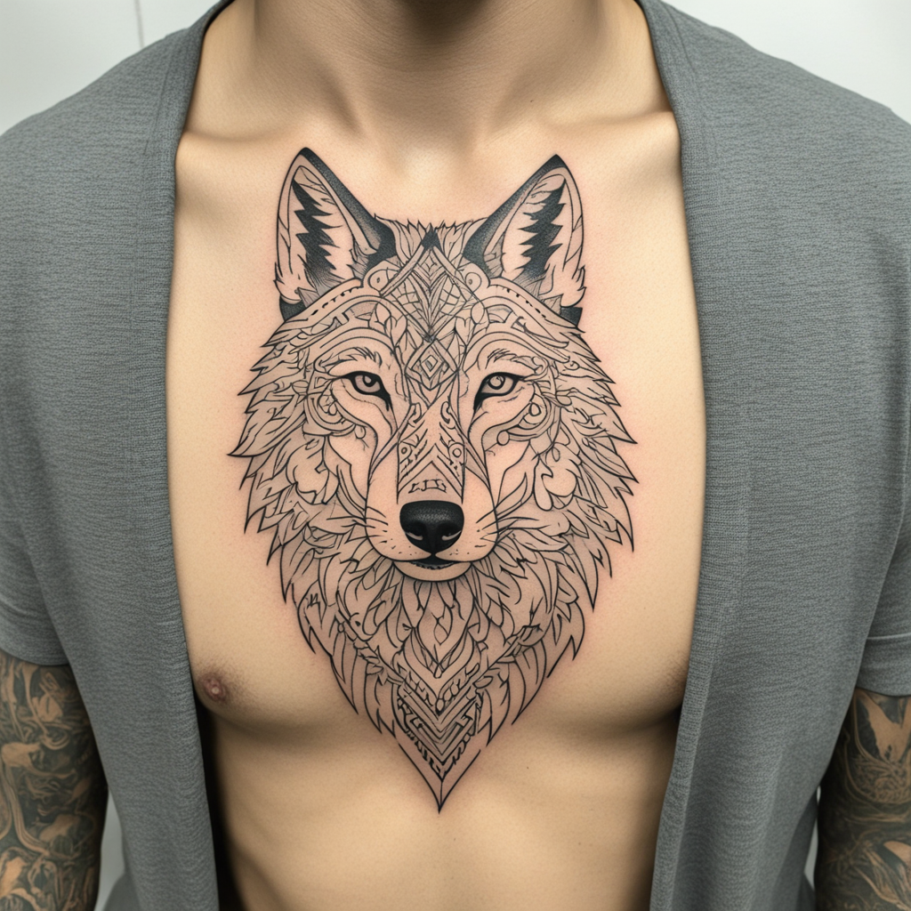 Wolf Tattoo Designs design 41, tattoo inspiration