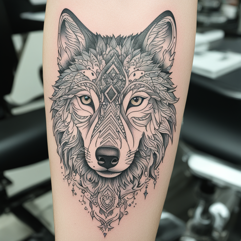 Wolf Tattoo Designs design 43, tattoo inspiration