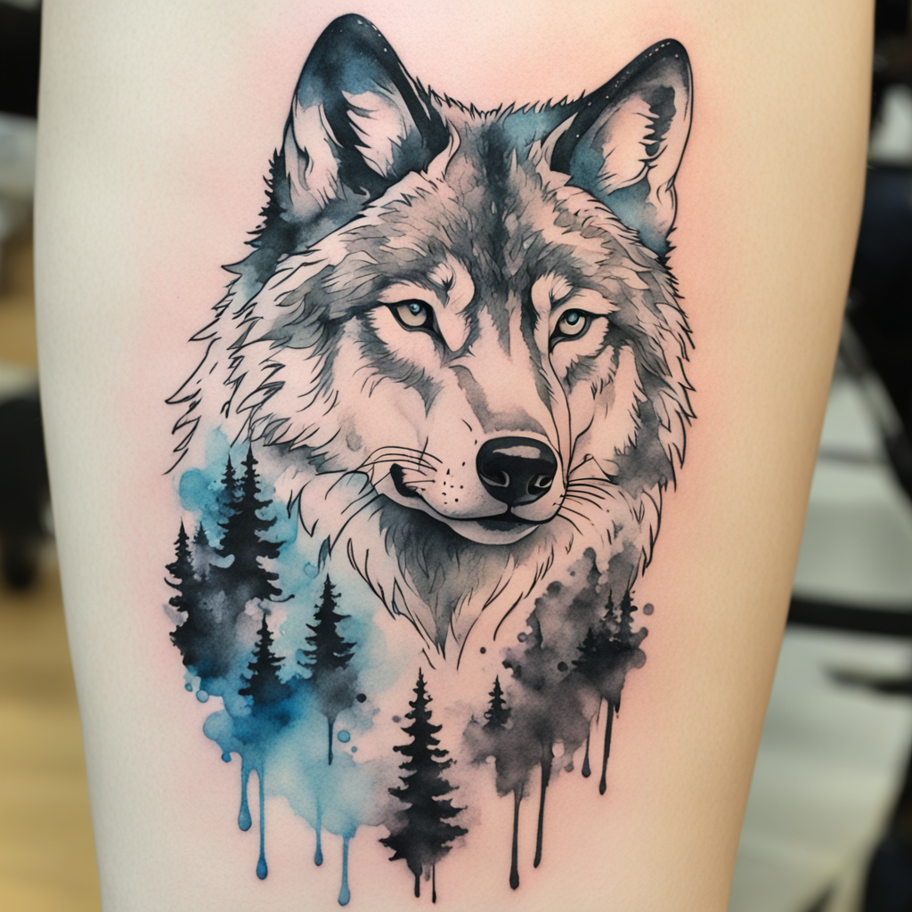 Wolf Tattoo Designs design 49, tattoo inspiration