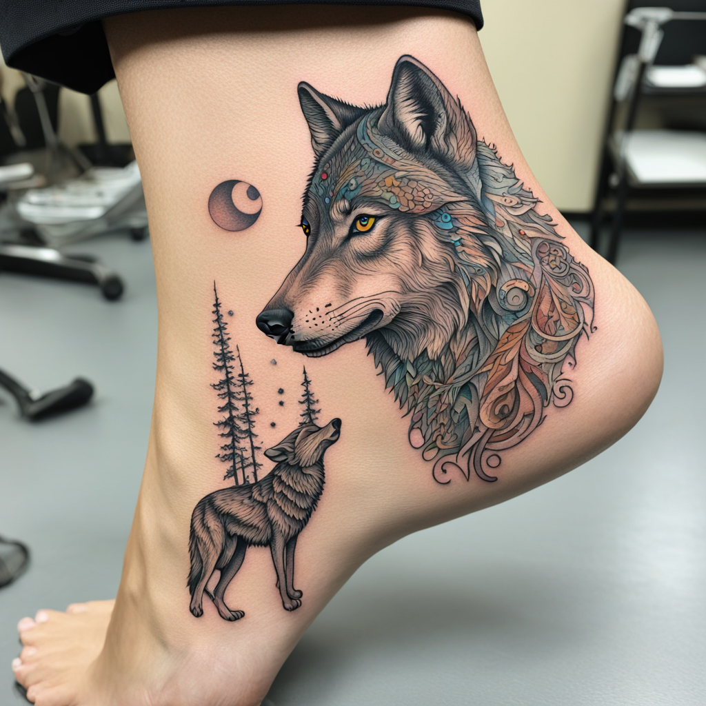 Wolf Tattoo Designs design 52, tattoo inspiration