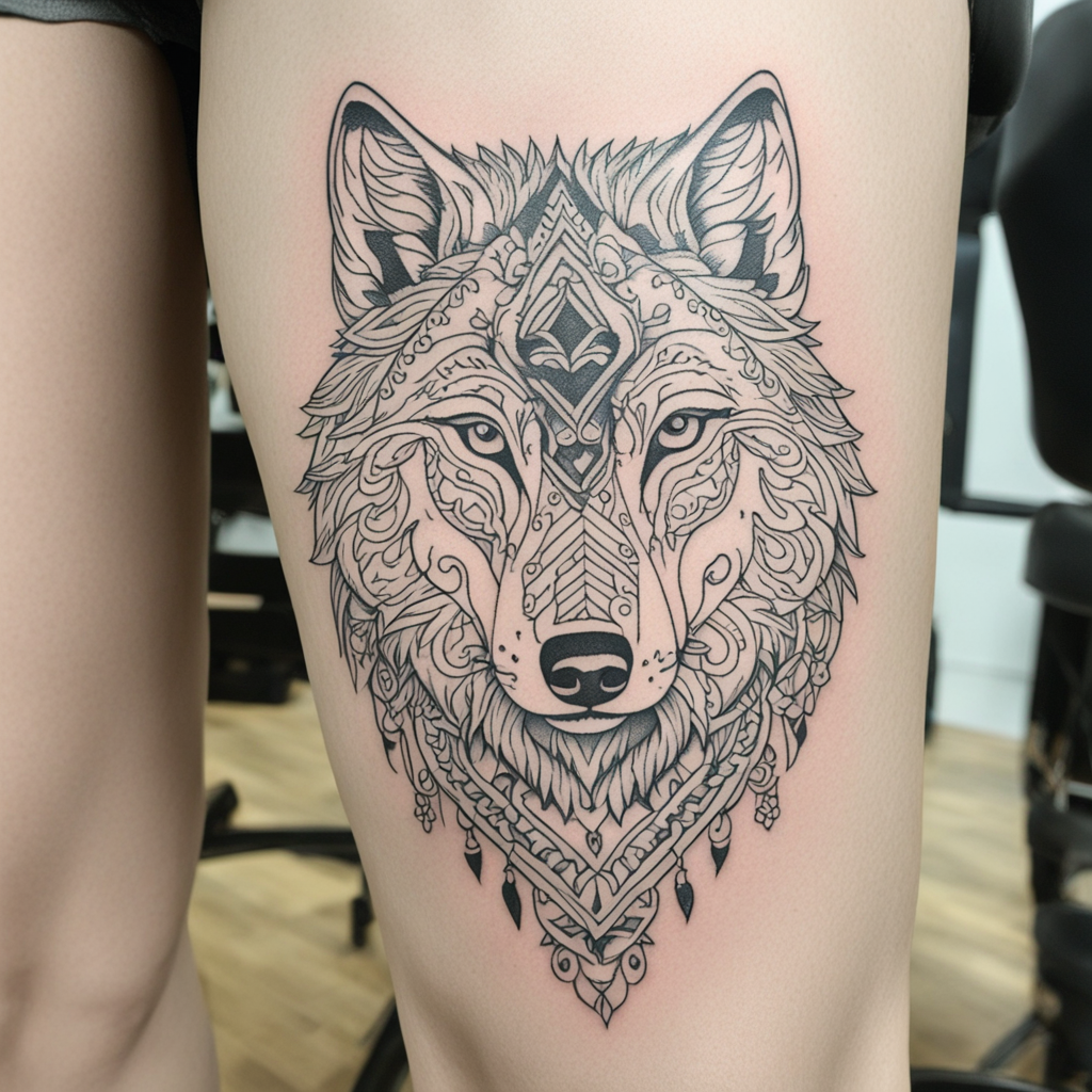 Wolf Tattoo Designs design 54, tattoo inspiration